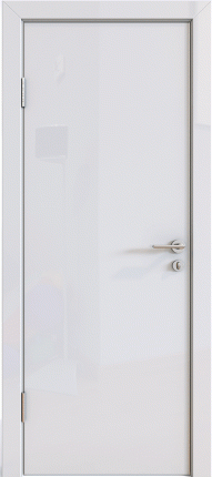 Межкомнатная дверь ДГ-500, белый глянец