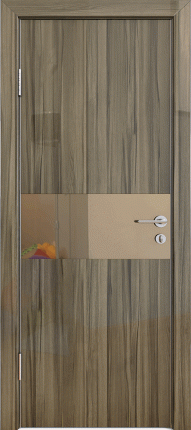Межкомнатная дверь ДГ-501, сосна глянец, bronza