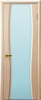 Межкомнатная дверь Диадема 2, остеклённая, беленый дуб