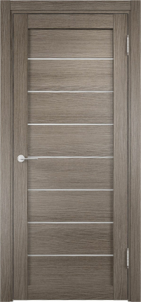 Межкомнатная дверь ЭКО 04, остеклённая, вишня малага