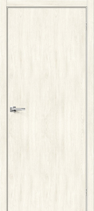 Межкомнатная дверь экошпон Bravo Браво-0, глухая, Nordic Oak 900x2000
