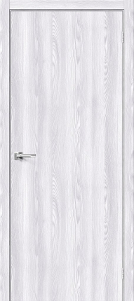 Межкомнатная дверь экошпон Bravo Браво-0, глухая, Riviera Ice 900x2000