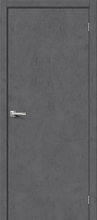 Межкомнатная дверь экошпон Bravo Браво-0, глухая, Slate Art 900x2000