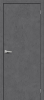 Межкомнатная дверь экошпон Bravo Браво-0, глухая, Slate Art