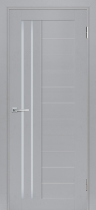 Межкомнатная дверь экошпон Мариам Техно 738, остекленная, манхэттен 900x2000