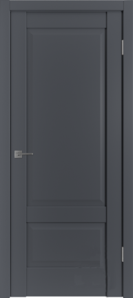 Межкомнатная дверь экошпон VFD ER 2, глухая, Emalex Onyx