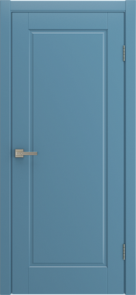 Межкомнатная дверь эмаль Amore глухая голубой 900x2000