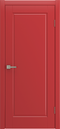 Межкомнатная дверь эмаль Amore глухая красный 900x2000