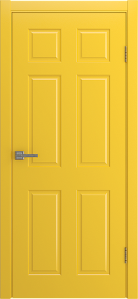 Межкомнатная дверь эмаль BARSELONA глухая желтый