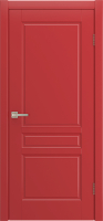 Межкомнатная дверь эмаль BELLI глухая красный