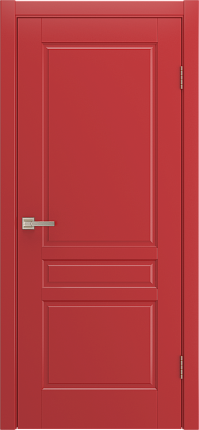 Межкомнатная дверь эмаль BELLI глухая красный