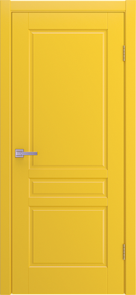 Межкомнатная дверь эмаль BELLI глухая желтый 900x2000