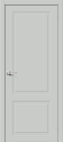Межкомнатная дверь эмаль Граффити-12, глухая, Grace серый