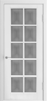Межкомнатная дверь эмаль Luxor L-10, остеклённая, белый