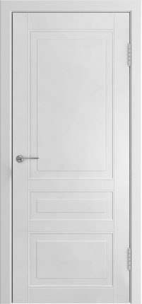 Межкомнатная дверь эмаль Luxor L-5.3, глухая, белый 900x2000