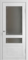 Межкомнатная дверь эмаль Luxor L-5.3, остеклённая, белый
