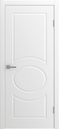 Межкомнатная дверь эмаль OLIVIA глухая белый 900x2000