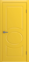 Межкомнатная дверь эмаль OLIVIA глухая желтый