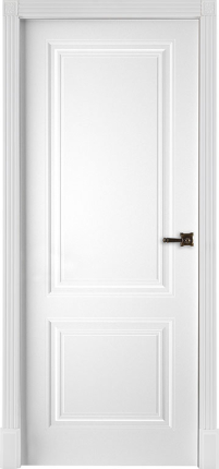 Межкомнатная дверь эмаль Regidoors Богемия, глухая, белая