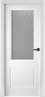 Межкомнатная дверь эмаль Regidoors Богемия, остеклённая, белая