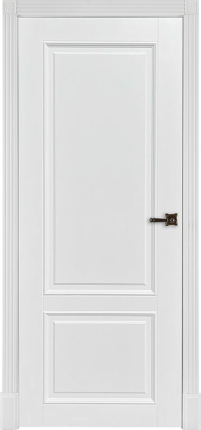 Межкомнатная дверь эмаль Regidoors Классик 4, глухая, белая 900x2000
