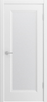 Межкомнатная дверь эмаль Шейл Дорс SHELLY 1, остекленная, белый