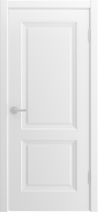 Межкомнатная дверь эмаль Шейл Дорс SHELLY 2, глухая, белый
