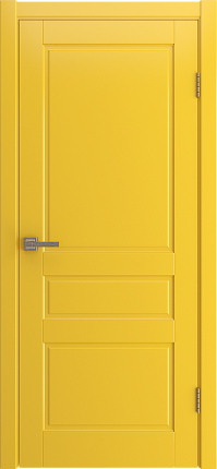 Межкомнатная дверь эмаль STELLA глухая желтый 900x2000