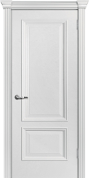 Межкомнатная дверь эмаль Текона Шарм-02, глухая, белый молочный RAL 9010