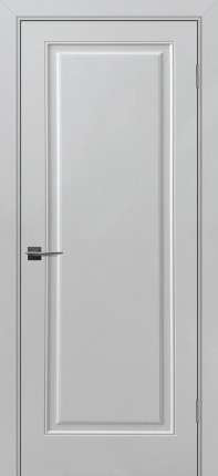Межкомнатная дверь эмаль Текона Шарм-11, глухая, Clear светло-серый 900x2000