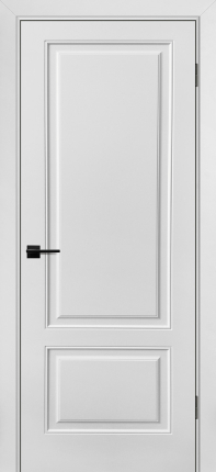 Межкомнатная дверь эмаль Текона Шарм-12, глухая, белый молочный RAL 9010