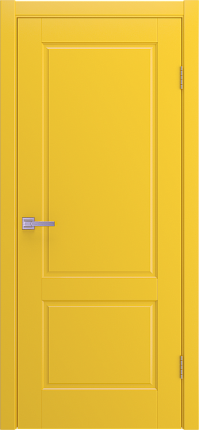 Межкомнатная дверь эмаль TESSORO глухая желтый