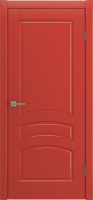 Межкомнатная дверь эмаль VENEZIA глухая красный