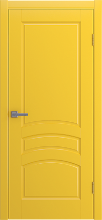 Межкомнатная дверь эмаль VENEZIA глухая желтый
