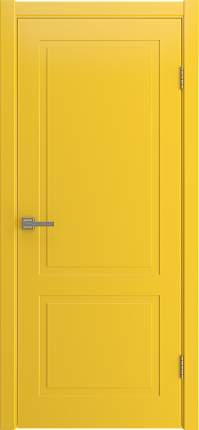 Межкомнатная дверь эмаль VERONA глухая желтый