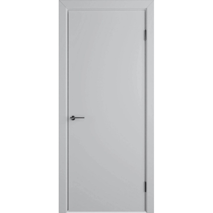 Межкомнатная дверь эмаль WanMark Скай-10 глухая RAL7047 серый