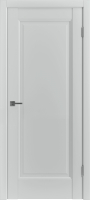 Межкомнатная дверь экошпон VFD Emalex 1, глухая, Steel