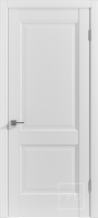 Межкомнатная дверь Emalex 2, глухая, белый