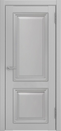 Межкомнатная дверь эмалит Luxor Лу-171, глухая, серый