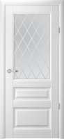 Межкомнатная дверь Эрмитаж 2 остеклённая белый