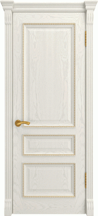 Межкомнатная дверь шпон Luxor Фемида-2, глухая, Дуб RAL 9010