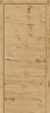 Межкомнатная дверь Флэт-0.H, глухая, Barn Oak 900x2000