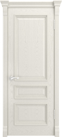 Межкомнатная дверь шпон Luxor Гера 2, глухая, Дуб RAL 9010