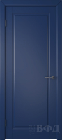 Межкомнатная дверь VFD Гланта, глухая, синий