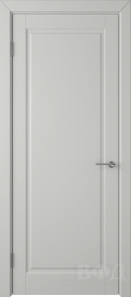 Межкомнатная дверь эмаль VFD Гланта 57ДГ02, глухая, Cotton светло-серый 900x2000