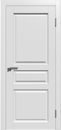 Дверь межкомнатная эмаль Легенда Гранд-3, глухая, RAL 9003, белый 900x2000
