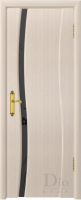 Межкомнатная дверь Грация-1, остеклённая, беленый дуб