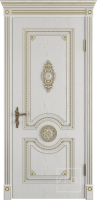 Межкомнатная дверь экошпон VFD Greta, глухая, Bianco Classic PG