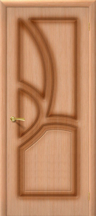 Дверь межкомнатная шпонированная Bravo Греция, глухая, дуб 900x2000