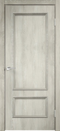 Межкомнатная дверь экошпон Velldoris IMPERIA 2P, глухая, дуб шале седой 900x2000